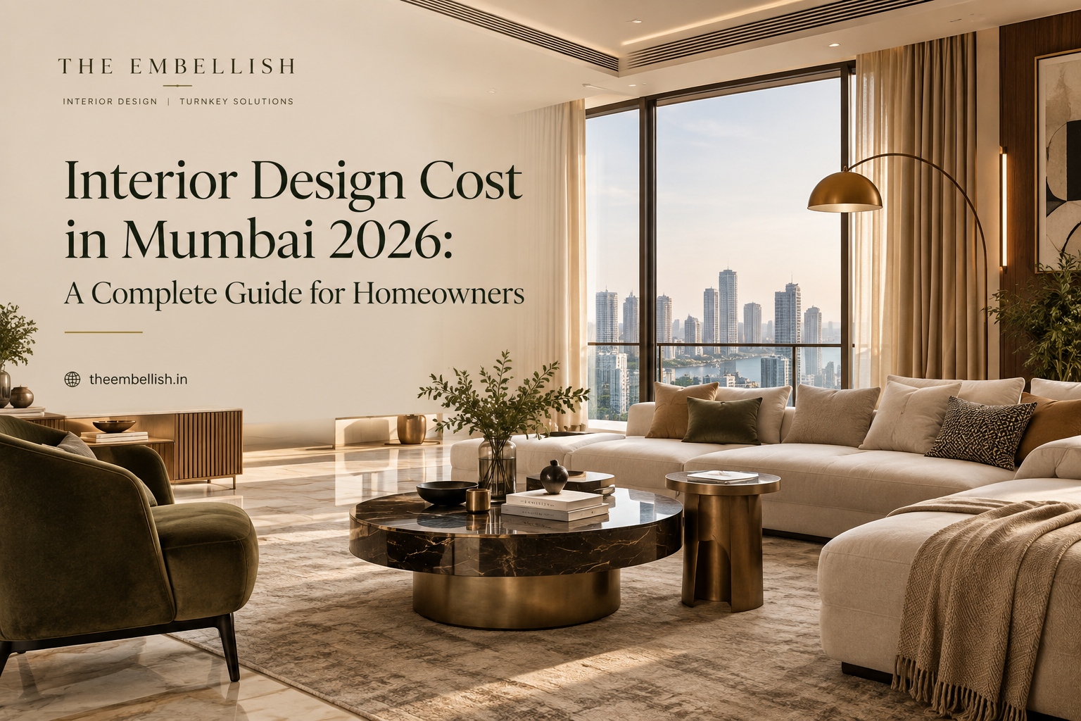 interior design cost in Mumbai